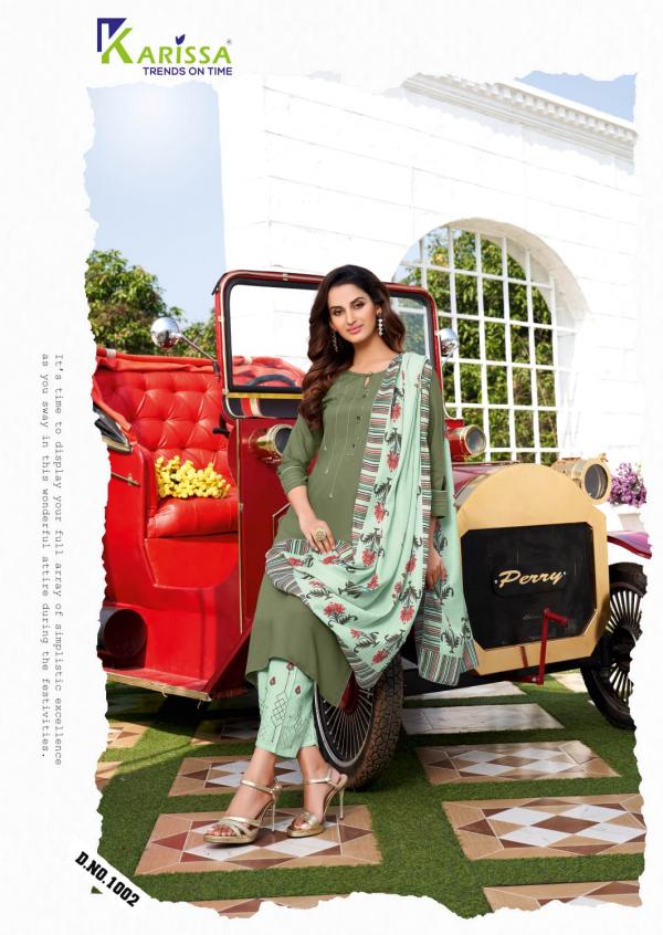 Karissa Vidisha 4 Beautiful Embroidery Readymade Salwar 